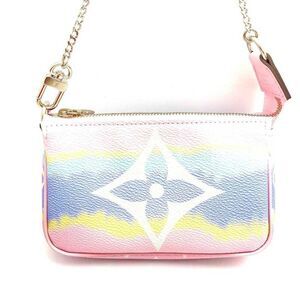 Louis Vuitton Pochette Accessories Monogram Pink Mini Shoulder Bag